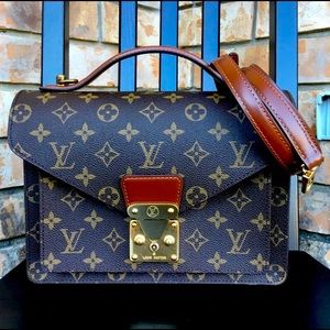 Louis Vuitton Monceau Crossbody Bag